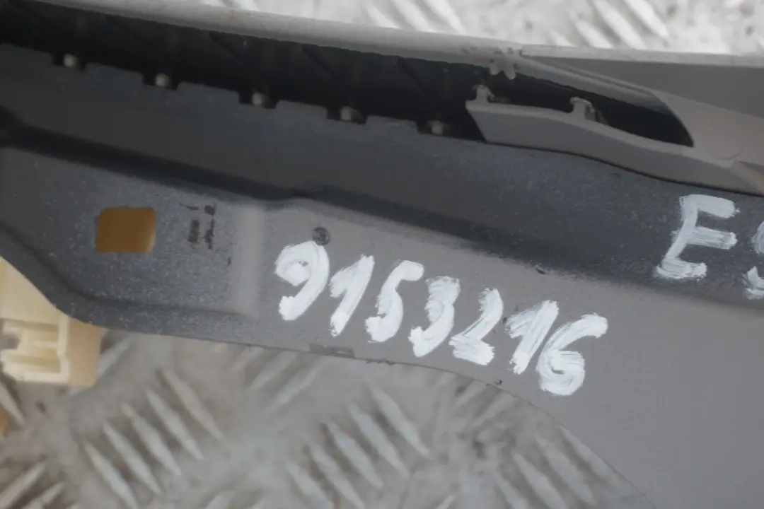 BMW 3 Series E90 E91 E92 E93 Grau Grey Centre Console Armrest - SKU rhd-9153216 - Part number 9153216