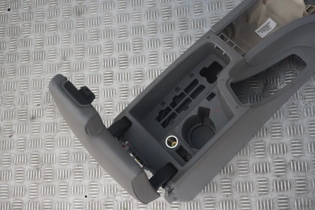 BMW 3 Series E90 E91 E92 E93 Grau Grey Centre Console Armrest - SKU rhd-9153216 - Part number 9153216