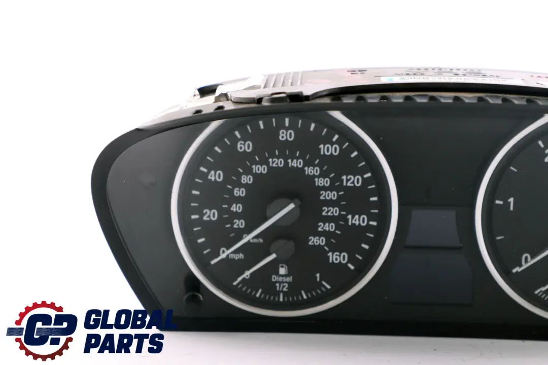 BMW 5 Series E60 E61 LCI Instrument Cluster Clocks Speedo Automatic Diesel - SKU rhd-9153756-1 - Part number 9194890