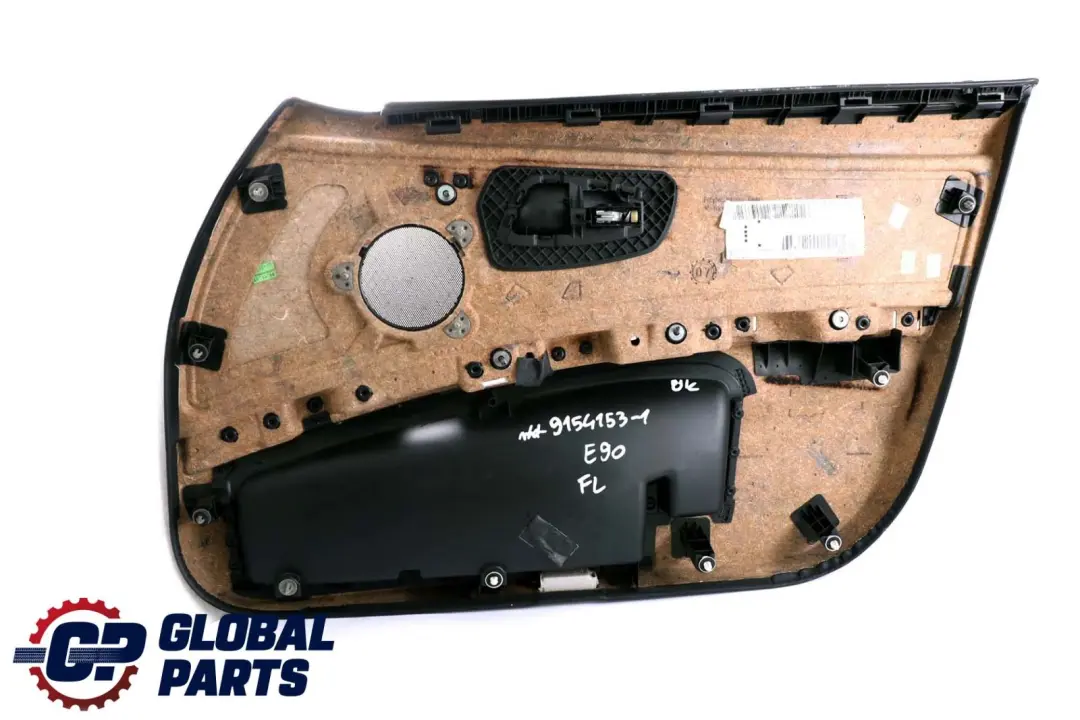 BMW 3 Series E90 E91 1 Door Card Trim Panel Front Left N/S Cloth Anthracite - SKU rhd-9154153-1 - Part number 