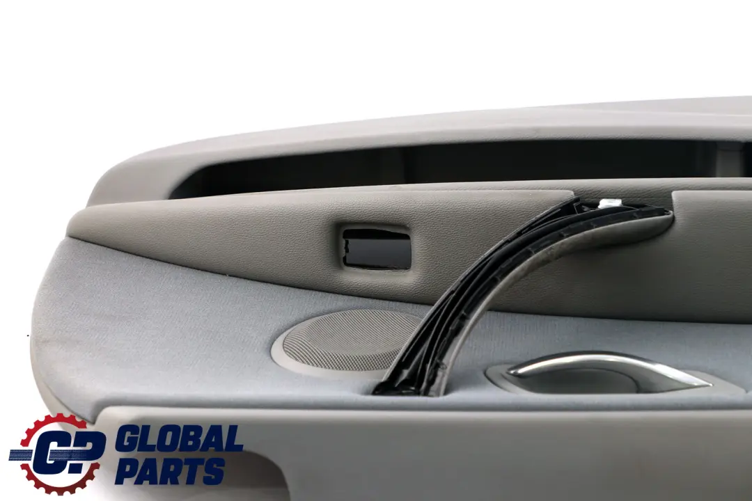 Grey Cloth Door Card Trim Panel Front Left Passenger Side to BMW 3 Series E90 E91 with Part number 9154157 BMW 3 Series E90 E91 Grey Cloth Door Card Trim Panel Front Left Passenger Side - SKU rhd-9154157 - Part number 9154157