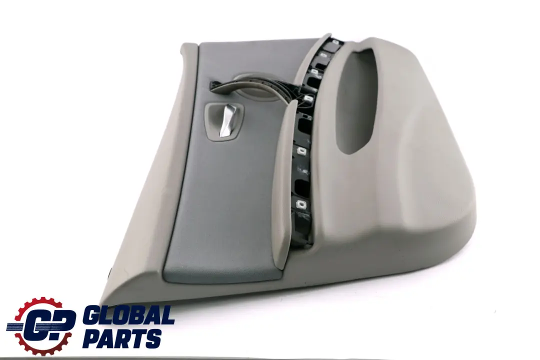 BMW 3 Series E90 E91 Grey Cloth Door Card Trim Panel Front Left Passenger Side - SKU rhd-9154157 - Part number 9154157