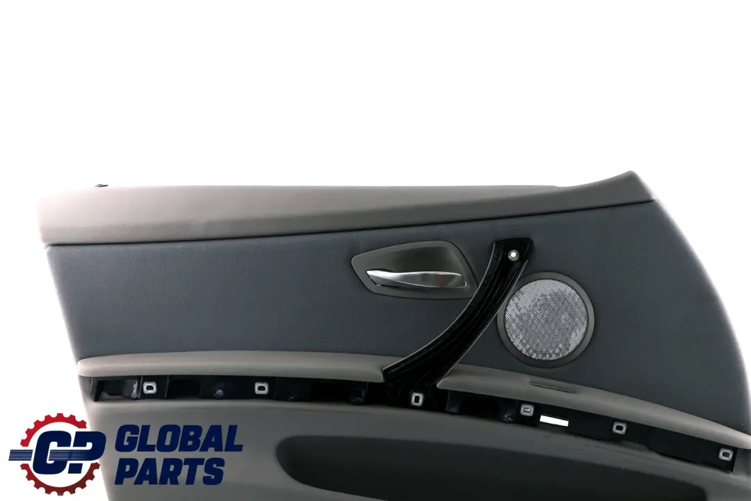 BMW 3 Series E90 E91 Grey Cloth Door Card Trim Panel Front Left Passenger Side - SKU rhd-9154157 - Part number 9154157