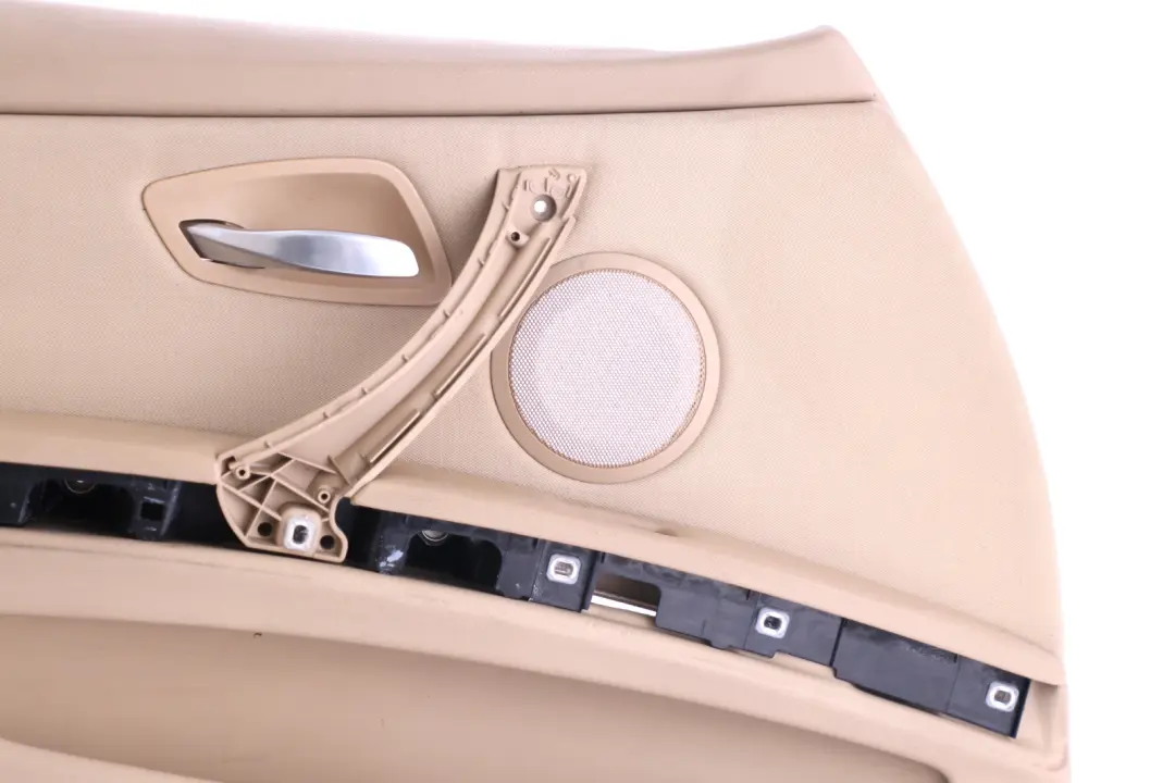 Front Left N/S Door Card Lining Cloth Fabric Beige to BMW 3 Series E90 E91 2 with Part number 9154161 BMW 3 Series E90 E91 2 Front Left N/S Door Card Lining Cloth Fabric Beige - SKU rhd-9154161-2 - Part number 9154161