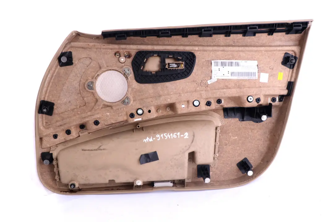 Front Left N/S Door Card Lining Cloth Fabric Beige to BMW 3 Series E90 E91 2 with Part number 9154161 BMW 3 Series E90 E91 2 Front Left N/S Door Card Lining Cloth Fabric Beige - SKU rhd-9154161-2 - Part number 9154161