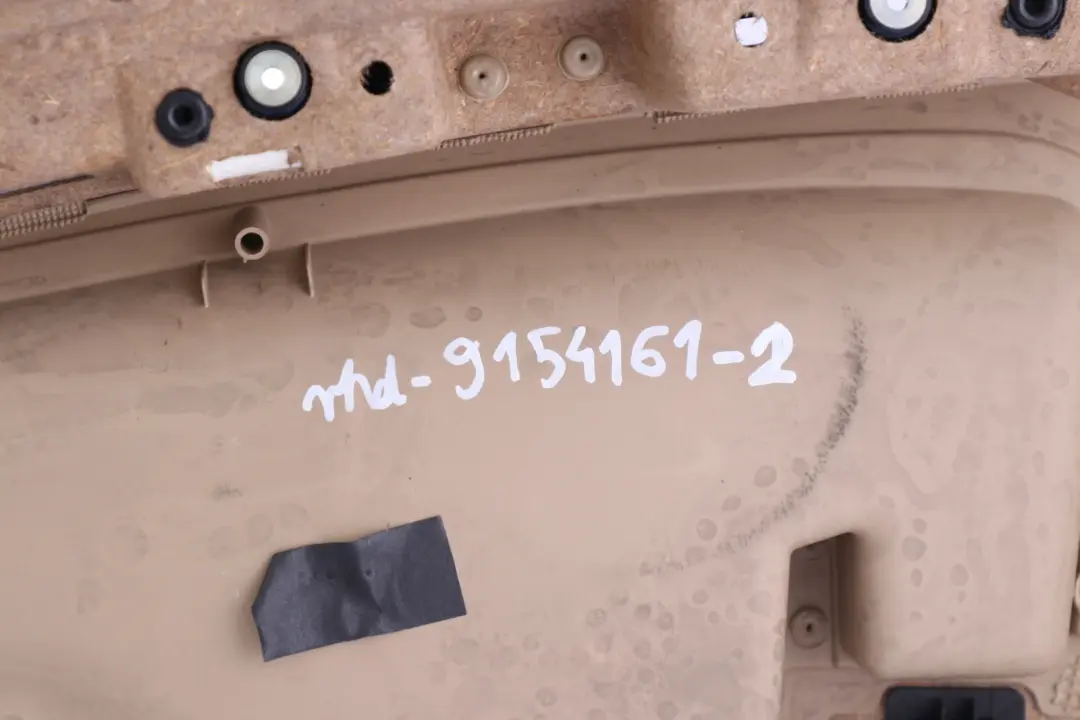 BMW 3 Series E90 E91 2 Front Left N/S Door Card Lining Cloth Fabric Beige - SKU rhd-9154161-2 - Part number 9154161