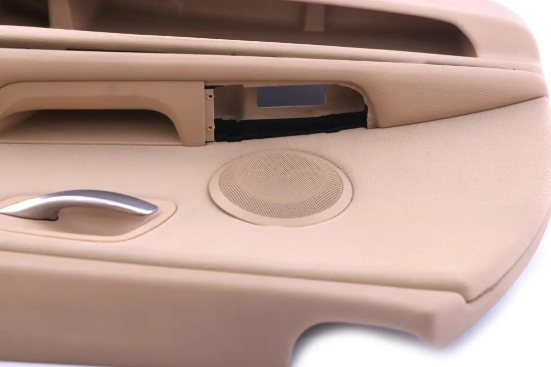 Front Right O/S Door Card Lining Cloth Beige to BMW 3 Series E90 E91 with Part number 9154162 BMW 3 Series E90 E91 Front Right O/S Door Card Lining Cloth Beige - SKU rhd-9154162 - Part number 9154162