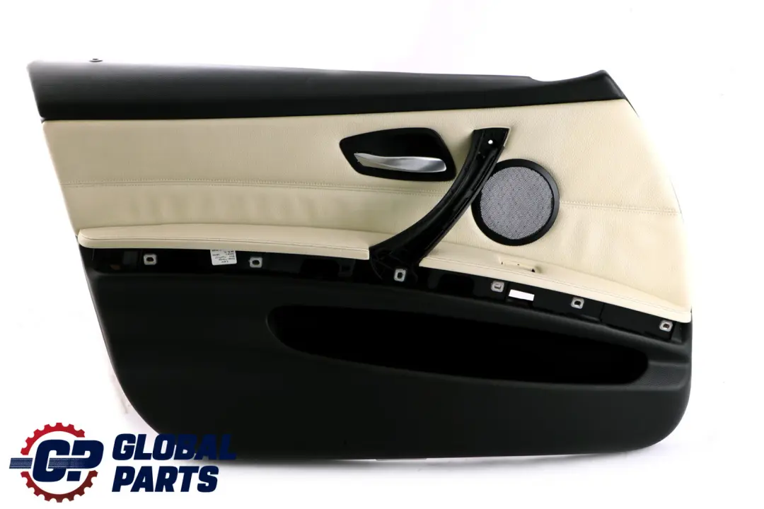 BMW 3 Series E90 E91 1 Front Left N/S Passenger Door Card Panel Lemon Leather - SKU rhd-9154209-1 - Part number 9154209