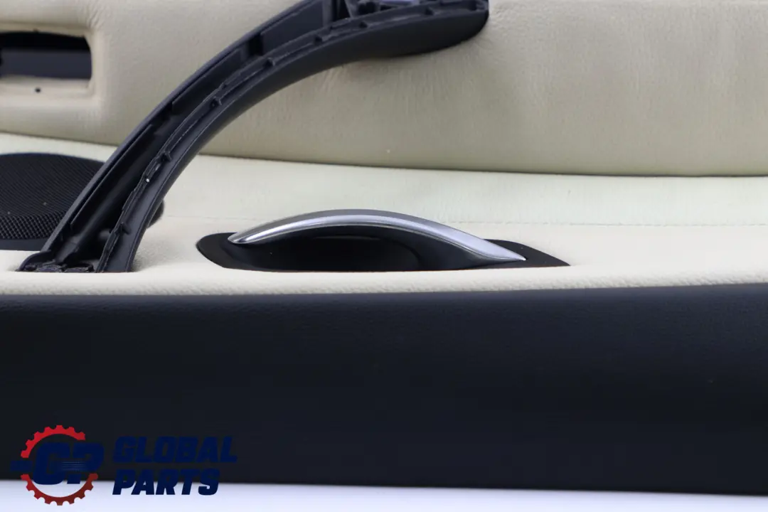 BMW 3 Series E90 E91 2 Front Left N/S Passenger Door Card Panel Lemon Leather - SKU rhd-9154209-2 - Part number 9154209