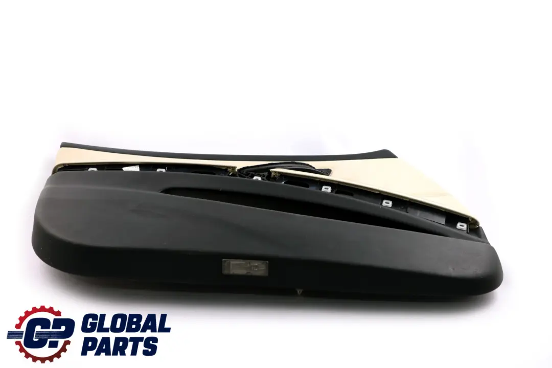 BMW 3 Series E90 E91 2 Front Left N/S Passenger Door Card Panel Lemon Leather - SKU rhd-9154209-2 - Part number 9154209