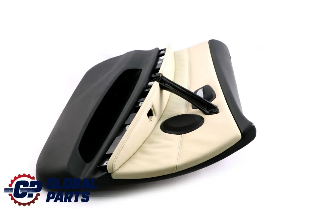 BMW 3 Series E90 E91 2 Front Left N/S Passenger Door Card Panel Lemon Leather - SKU rhd-9154209-2 - Part number 9154209