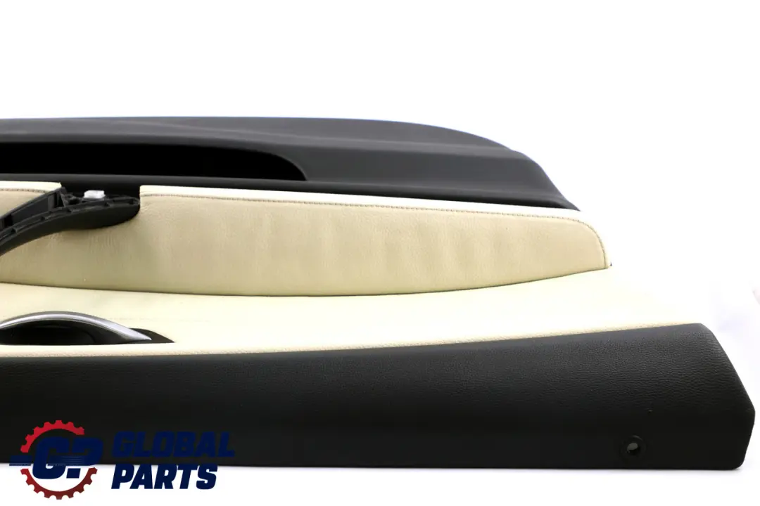 BMW 3 Series E90 E91 2 Front Left N/S Passenger Door Card Panel Lemon Leather - SKU rhd-9154209-2 - Part number 9154209