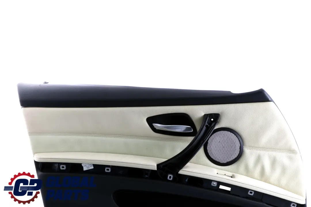 Front Left N/S Passenger Door Card Panel Lemon Leather to BMW 3 Series E90 E91 2 with Part number 9154209 BMW 3 Series E90 E91 2 Front Left N/S Passenger Door Card Panel Lemon Leather - SKU rhd-9154209-2 - Part number 9154209