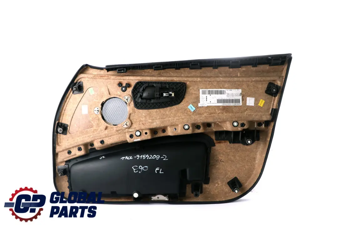 BMW 3 Series E90 E91 2 Front Left N/S Passenger Door Card Panel Lemon Leather - SKU rhd-9154209-2 - Part number 9154209
