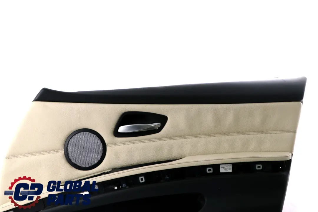 BMW 3 Series E90 E91 2 Front Right O/S Driver Door Card Panel Lemon Leather - SKU rhd-9154210-2 - Part number 9154210