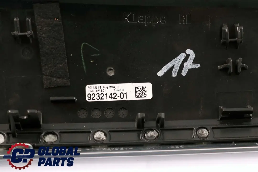 BMW 7 Series F01 F02 Dashboard Folding Box Cover Trim Wood Fineline Natural - SKU rhd-9155149 - Part number 9155149