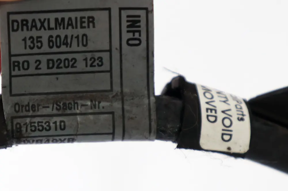 Cable Set EPS Power Steering Wiring Harness to Mini Cooper R55 R56 LCI with Part number 9155310 Mini Cooper R55 R56 LCI Cable Set EPS Power Steering Wiring Harness - SKU rhd-9155310 - Part number 9155310