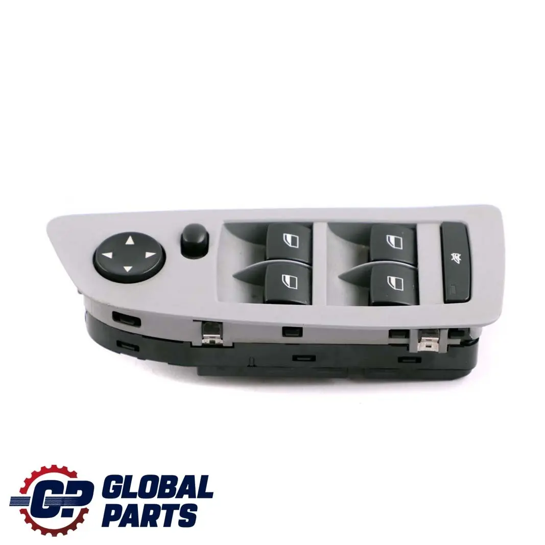 BMW 1 Series E87 LCI Switch Button Window Lifter Driver's Side Grey - SKU rhd-9155500 - Part number 9155500
