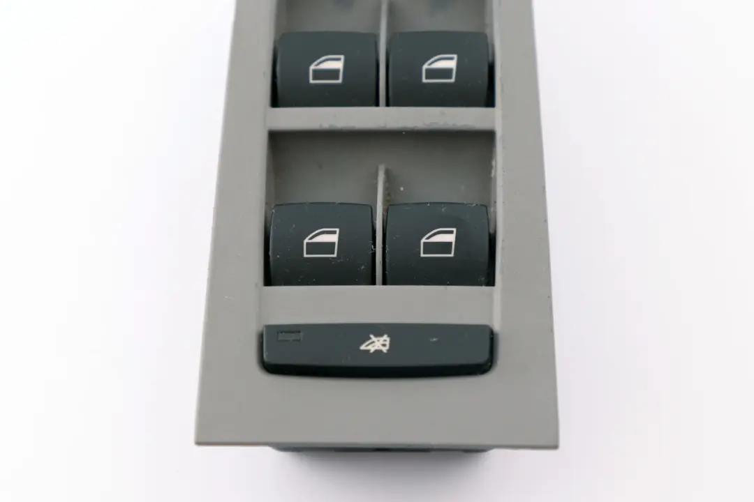 BMW 3 Series E90 E91 Switch Window Lifter Driver's Side Right O/S Grey - SKU RHD-9155505 - Part number 9155505