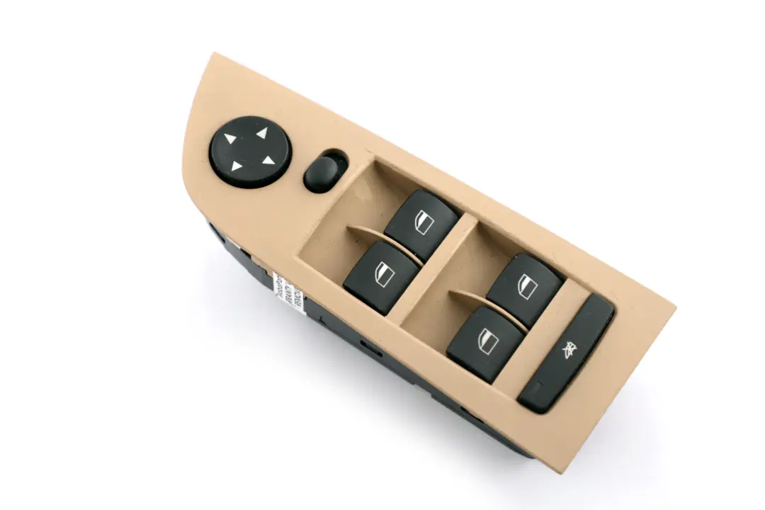 Switch Window Lifter Driver's Side Right O/S Beige to BMW 3 Series E90 E91 with Part number 9155506 BMW 3 Series E90 E91 Switch Window Lifter Driver's Side Right O/S Beige - SKU rhd-9155506-1 - Part number 9155506