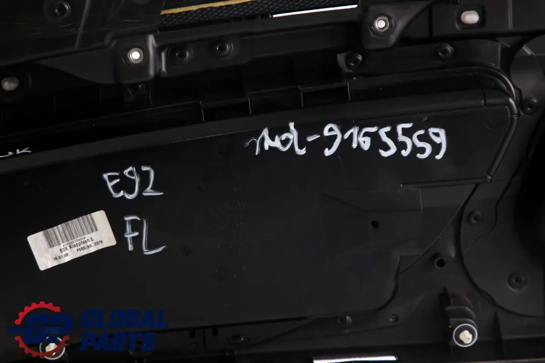 BMW 3 E92 Coupe Front Left N/S Door Card Cloth Alcantara Lining Trim Panel - SKU rhd-9165559 - Part number 9165559