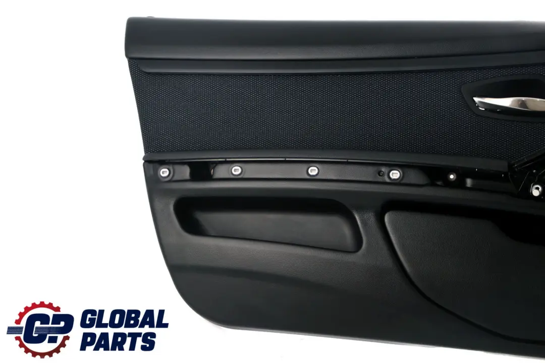 Front Left N/S Door Card Cloth Alcantara Lining Trim Panel to BMW 3 E92 Coupe with Part number 9165559 BMW 3 E92 Coupe Front Left N/S Door Card Cloth Alcantara Lining Trim Panel - SKU rhd-9165559 - Part number 9165559