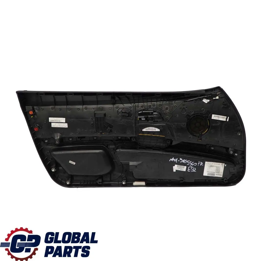 Front Right O/S Door Card Cloth Alcantara Lining Trim Panel to BMW 3 E92 E93 with Part number 9165559 BMW 3 E92 E93 Front Right O/S Door Card Cloth Alcantara Lining Trim Panel - SKU rhd-9165560 - Part number 9165559