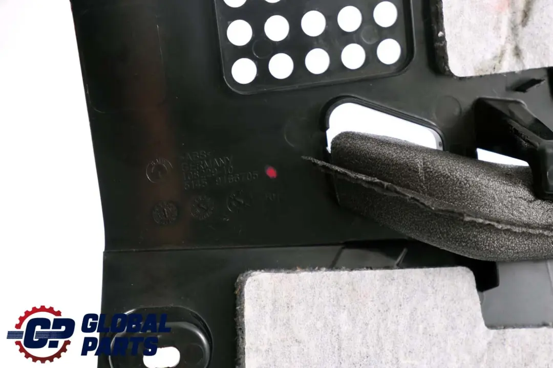 BMW 5 6 Series F10 F11 F11N F12 F13 LCI Passenger's Footwell Trim Panel Black - SKU rhd-9166705 - Part number 9209501