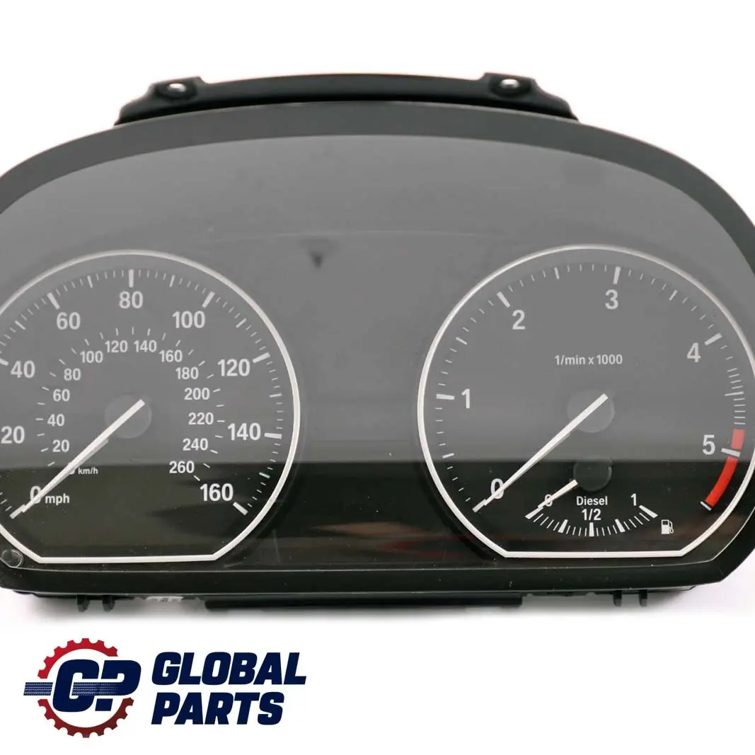 BMW 1 Series E81 E87 LCI 120d N47 Speedo Clocks Instruments Combination Manual - SKU rhd-9166824-2 - Part number 9166824
