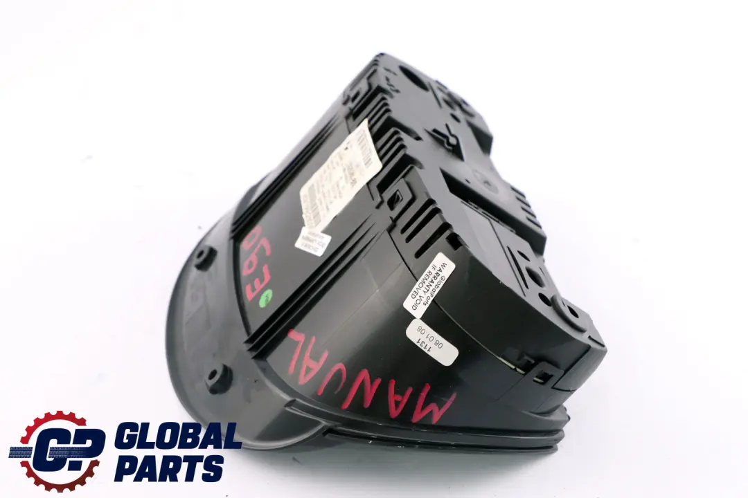 BMW 3 X1 Series E84 E90 Instrument Cluster Speedo Clocks Manual Petrol - SKU rhd-9166828 - Part number 9166828