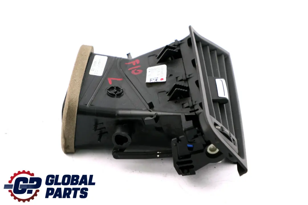 Fresh Air Grille Dash Vent Left N/S to BMW 5 Series F10 F11 LCI with Part number 9166887 BMW 5 Series F10 F11 LCI Fresh Air Grille Dash Vent Left N/S - SKU rhd-9166887 - Part number 9166887