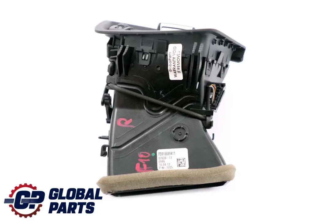 Fresh Air Grille Right O/S Vent Duct Dashboard to BMW 5 Series F10 F11 LCI with Part number 9166894 BMW 5 Series F10 F11 LCI Fresh Air Grille Right O/S Vent Duct Dashboard - SKU rhd-9166894 - Part number 9166894