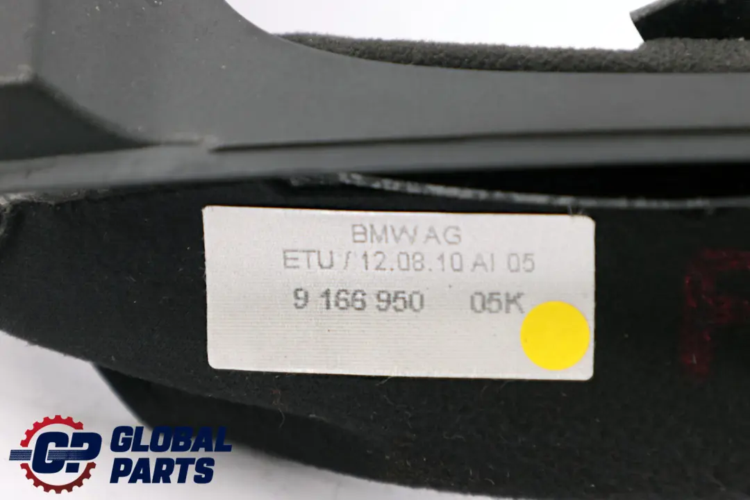 BMW 5 Series F10 F11 LCI Trim Panel Steering Column Slot Cover Black - SKU rhd-9166950 - Part number 9166950