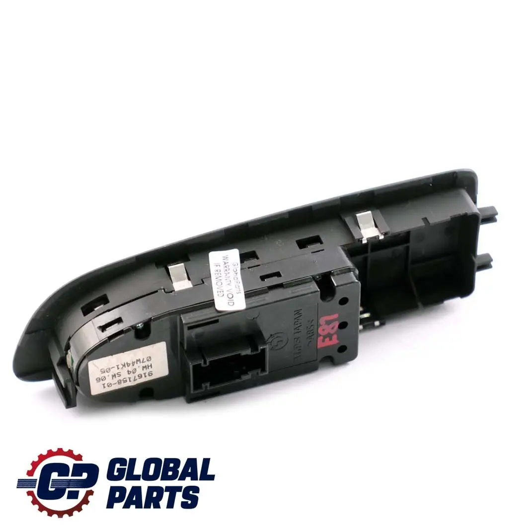 Switch Window Lifter Driver's Side Right O/S to BMW 1 Series E81 E82 with Part number 9167158 BMW 1 Series E81 E82 Switch Window Lifter Driver's Side Right O/S - SKU rhd-9167158 - Part number 9167158