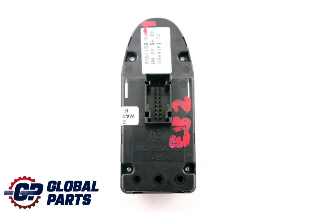 BMW 1 Series E81 E82 Switch Window Lifter Driver's Side Power Folding Right O/S - SKU rhd-9167159-1 - Part number 9167159