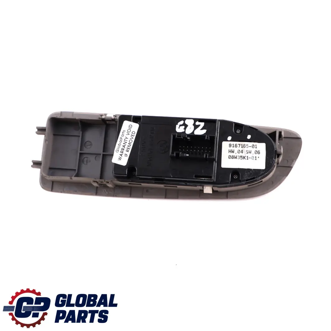 BMW 1 E81 E82 Driver's Side Window Lifter Switch Power Fold Auto Dip - SKU rhd-9167165 - Part number 9167165