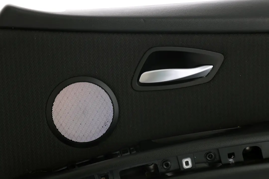 Front Right O/S Door Card Lining Cloth Anthracite to BMW 3 Series E90 E91 LCI with Part number 51419167792 BMW 3 Series E90 E91 LCI Front Right O/S Door Card Lining Cloth Anthracite - SKU rhd-9167792 - Part number 51419167792