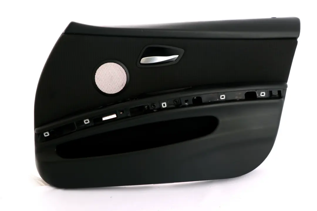 Front Right O/S Door Card Lining Cloth Anthracite to BMW 3 Series E90 E91 LCI with Part number 51419167792 BMW 3 Series E90 E91 LCI Front Right O/S Door Card Lining Cloth Anthracite - SKU rhd-9167792 - Part number 51419167792