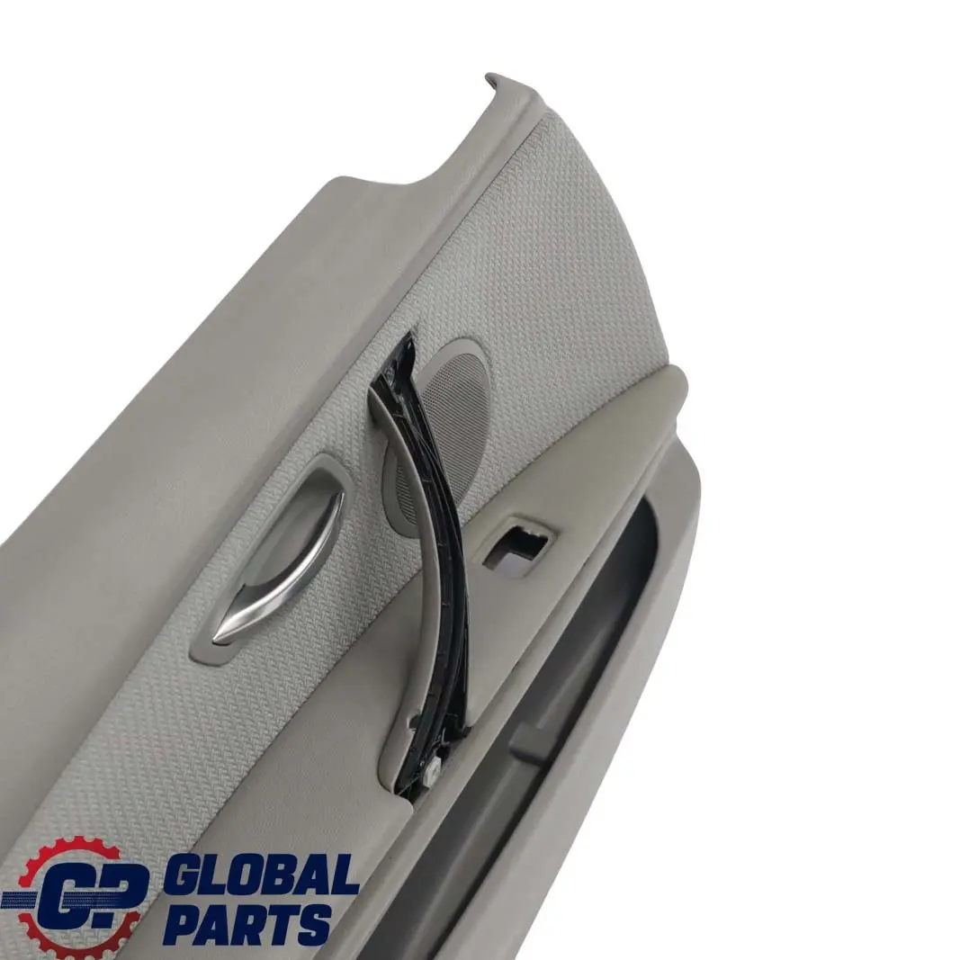 BMW 3 Series E90 E91 LCI Front Left Door Card N/S Grey Cloth Vertex Trim Panel - SKU rhd-9167795 - Part number 9167795