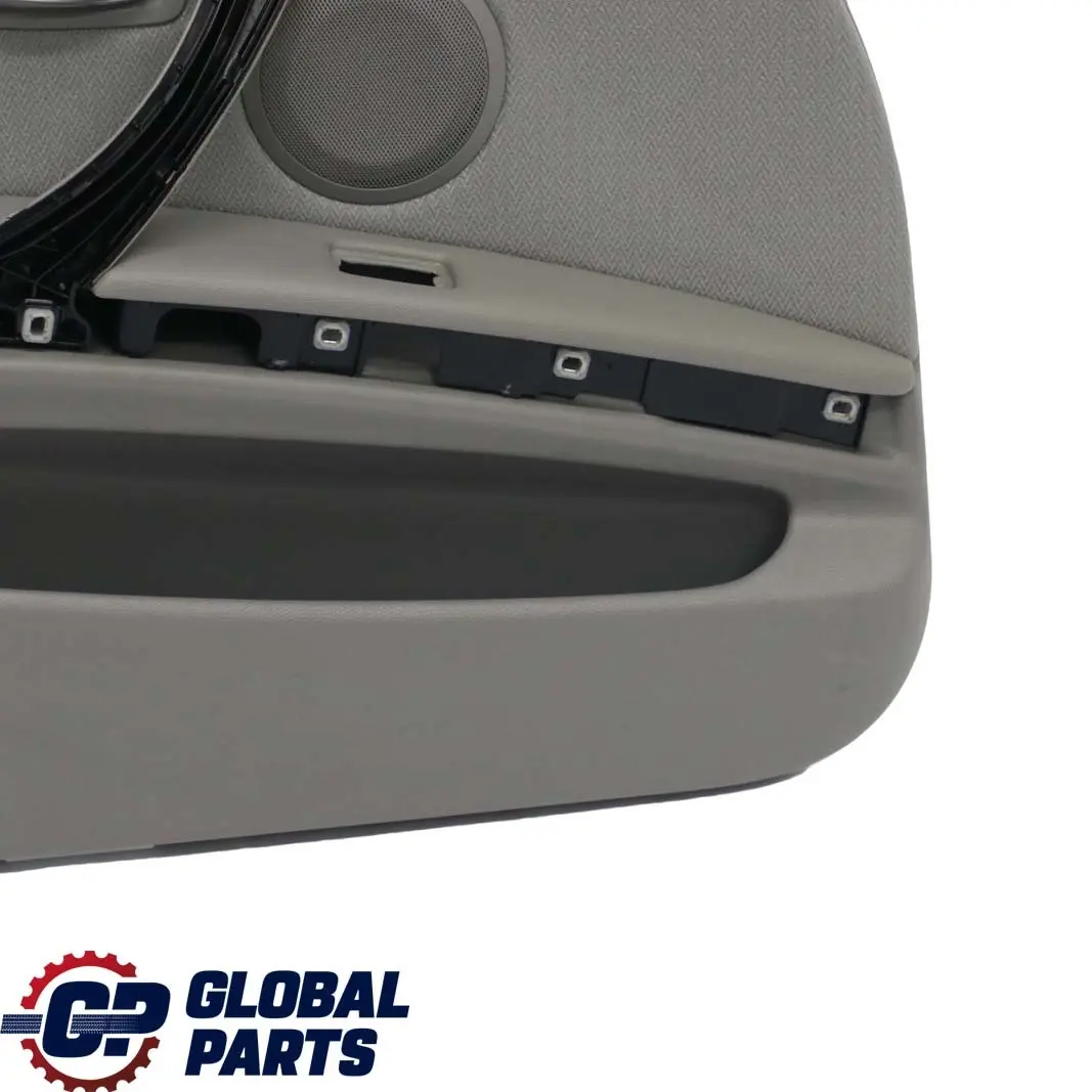 BMW 3 Series E90 E91 LCI Front Left Door Card N/S Grey Cloth Vertex Trim Panel - SKU rhd-9167795 - Part number 9167795
