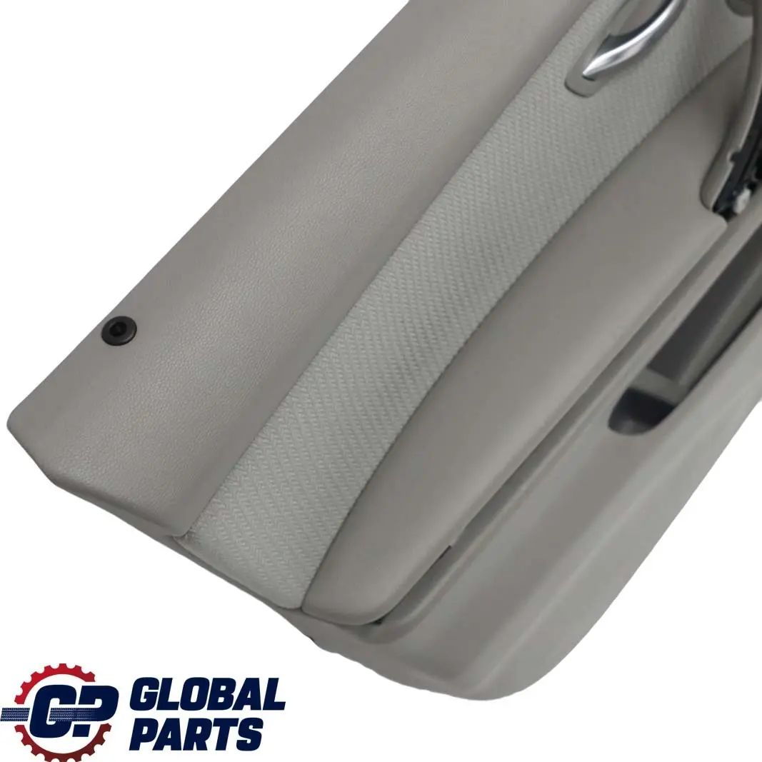 Front Left Door Card N/S Grey Cloth Vertex Trim Panel to BMW 3 Series E90 E91 LCI with Part number 9167795 BMW 3 Series E90 E91 LCI Front Left Door Card N/S Grey Cloth Vertex Trim Panel - SKU rhd-9167795 - Part number 9167795