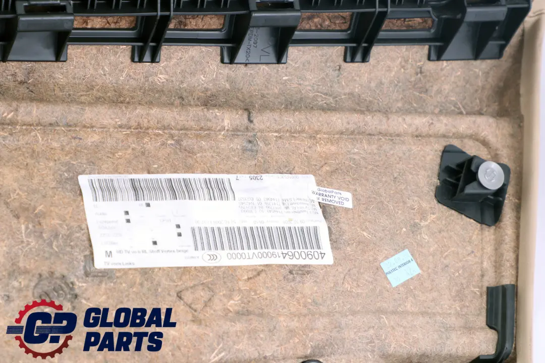 BMW 3 Series E90 E91 LCI 1 Front Left Door N/S Card Panel Beige Cloth Vertex - SKU rhd-9167799-1 - Part number 9167799