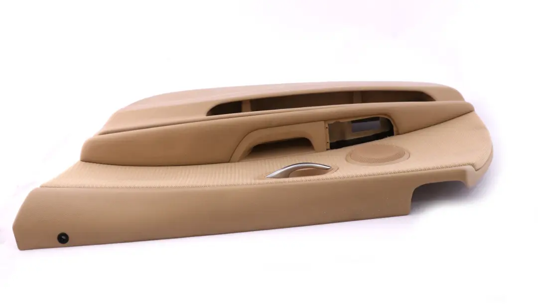 Front Right Door Card O/S Beige Cloth Vertex Panel to BMW 3 Series E90 E91 LCI with Part number 9167800 BMW 3 Series E90 E91 LCI Front Right Door Card O/S Beige Cloth Vertex Panel - SKU rhd-9167800 - Part number 9167800