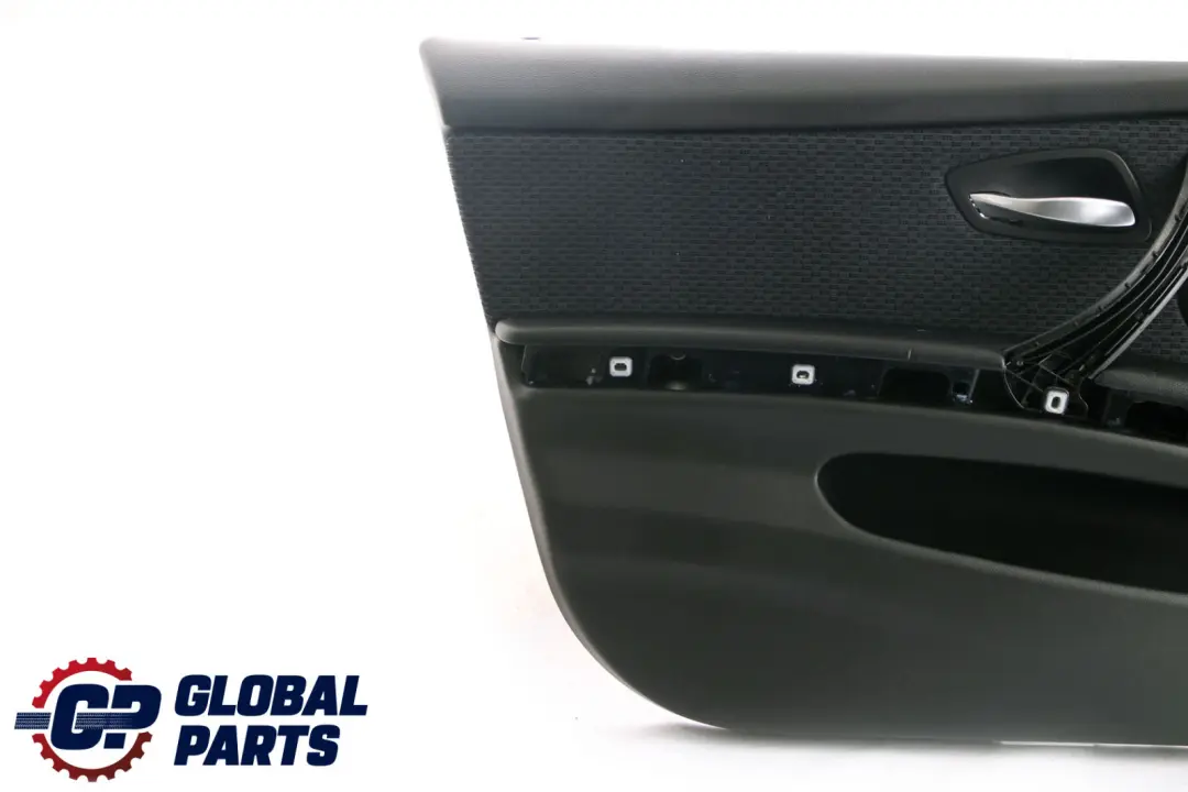 BMW 3 E90 E91 LCI Front Left Door Card N/S Cloth Leather Impuls Trim Panel - SKU rhd-9167813 - Part number 9167813