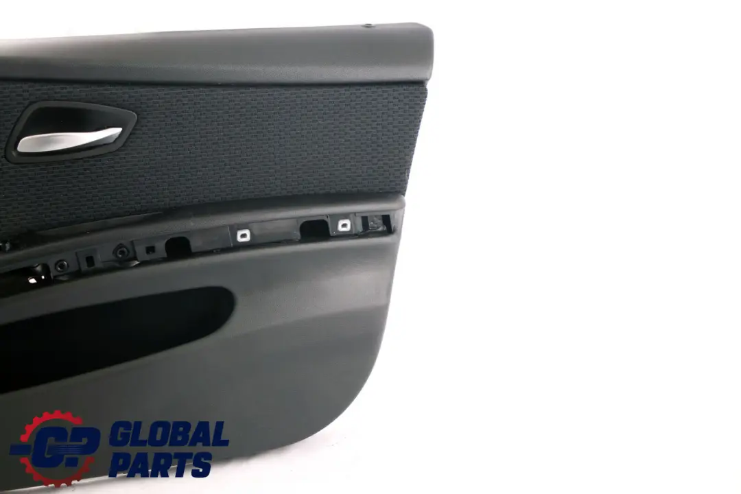BMW 3 E90 E91 LCI Front Right Door Card O/S Cloth Leather Impuls Trim Panel - SKU rhd-9167814 - Part number 9167814