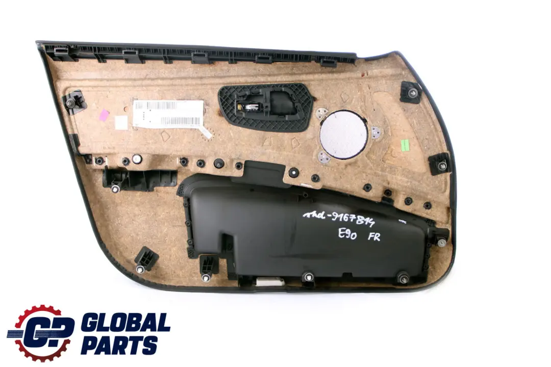 Front Right Door Card O/S Cloth Leather Impuls Trim Panel to BMW 3 E90 E91 LCI with Part number 9167814 BMW 3 E90 E91 LCI Front Right Door Card O/S Cloth Leather Impuls Trim Panel - SKU rhd-9167814 - Part number 9167814