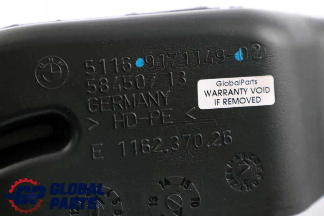 Heater Duct Rear Right O/S to BMW 3 Series E90 E91 E92 E93 LCI with Part number 9171149 BMW 3 Series E90 E91 E92 E93 LCI Heater Duct Rear Right O/S - SKU rhd-9171149 - Part number 9171149