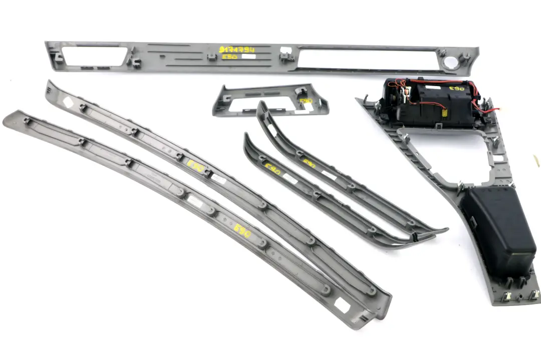 Set Complete Interior Decor Trim Strip Dash Cover Titan 90 to BMW 3 Series E90 E91 with Part number 9171794 BMW 3 Series E90 E91 Set Complete Interior Decor Trim Strip Dash Cover Titan 90 - SKU rhd-9171794 - Part number 9171794