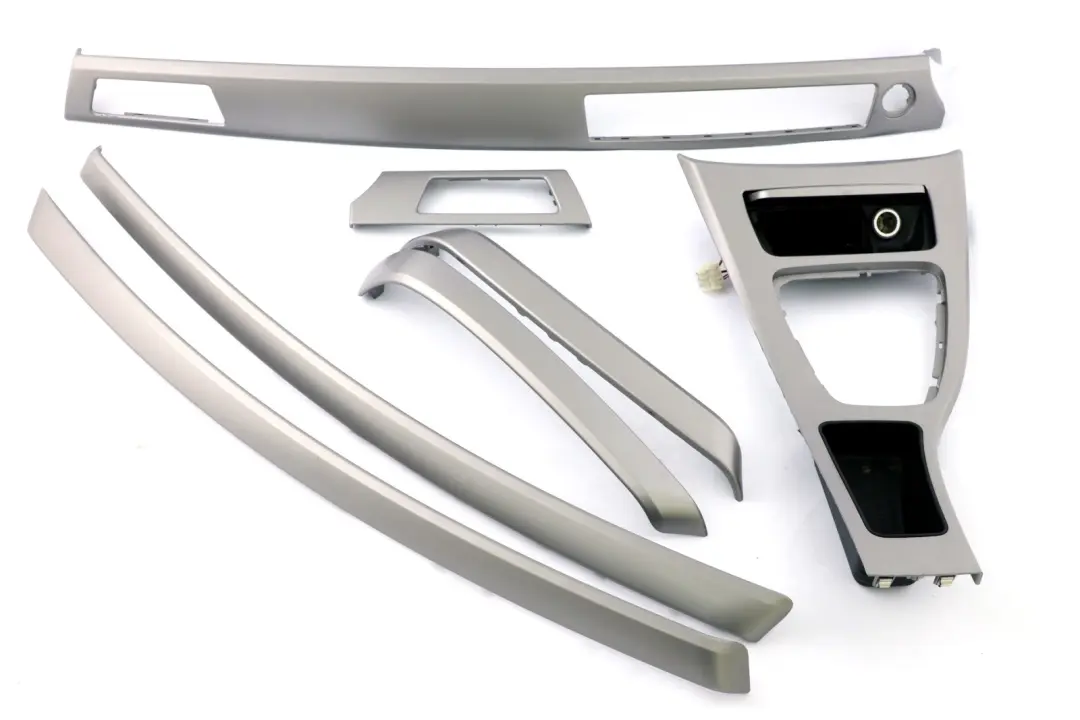 Set Complete Interior Decor Trim Strip Dash Cover Titan 90 to BMW 3 Series E90 E91 with Part number 9171794 BMW 3 Series E90 E91 Set Complete Interior Decor Trim Strip Dash Cover Titan 90 - SKU rhd-9171794 - Part number 9171794