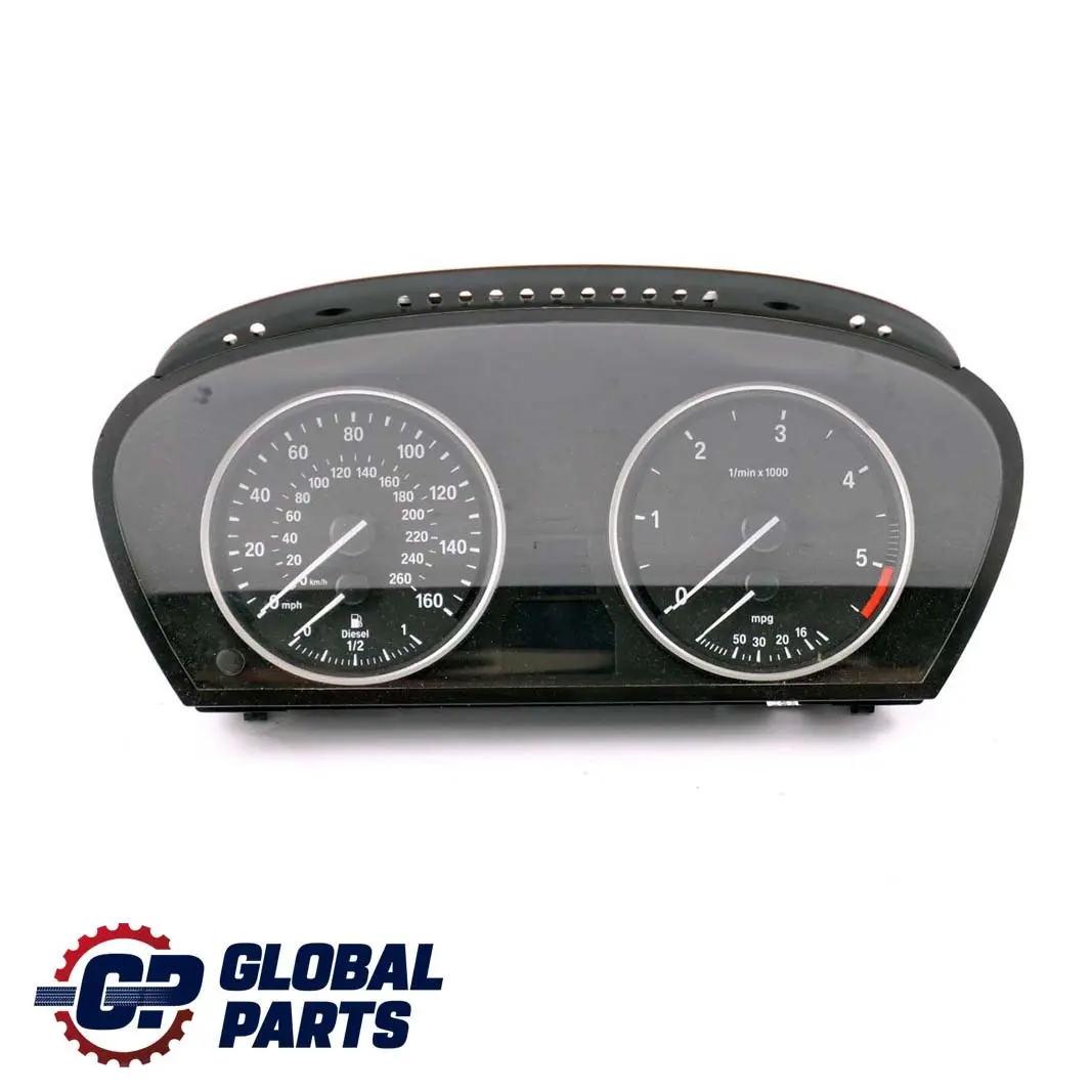 BMW 5 Series E60 E61 Instrument Cluster Speedo Clocks Automatic Diesel 9177262 - SKU rhd-9177262-1 - Part number 9135254